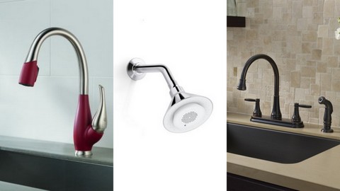Faucet and Fixture Photo Montage